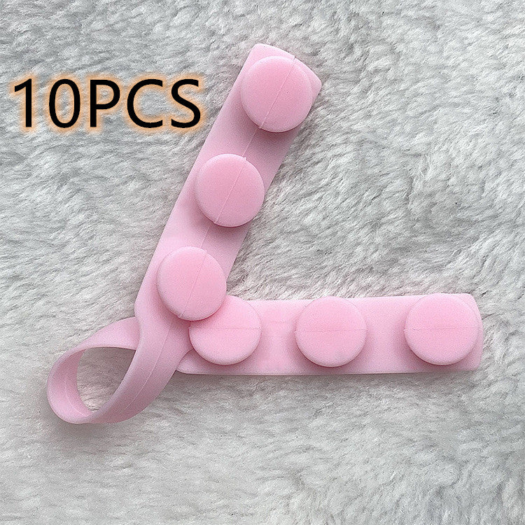 Silicone elastic cord extension strap