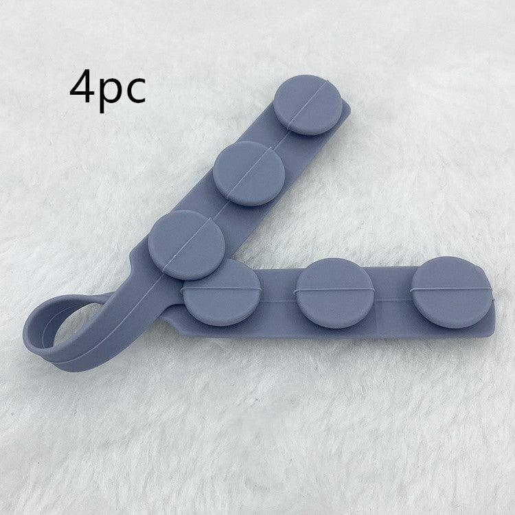 Silicone elastic cord extension strap