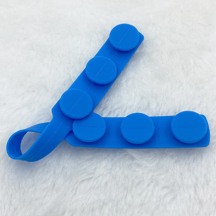 Silicone elastic cord extension strap