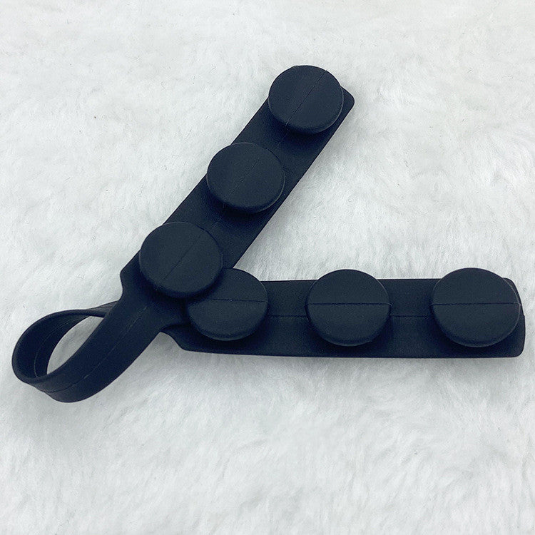 Silicone elastic cord extension strap