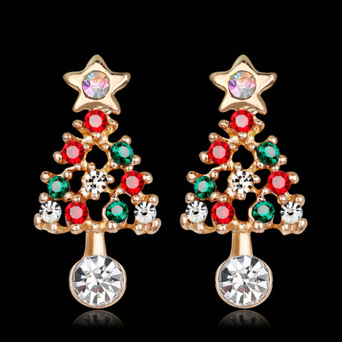 Christmas earrings jewelry