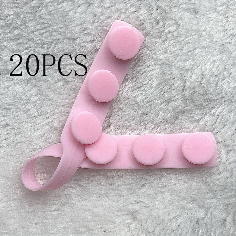 Silicone elastic cord extension strap