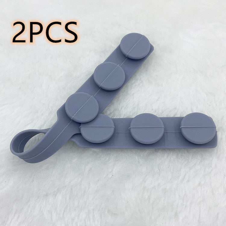 Silicone elastic cord extension strap