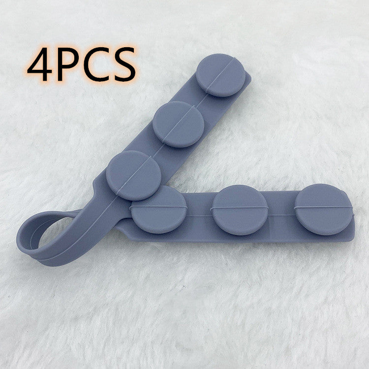 Silicone elastic cord extension strap