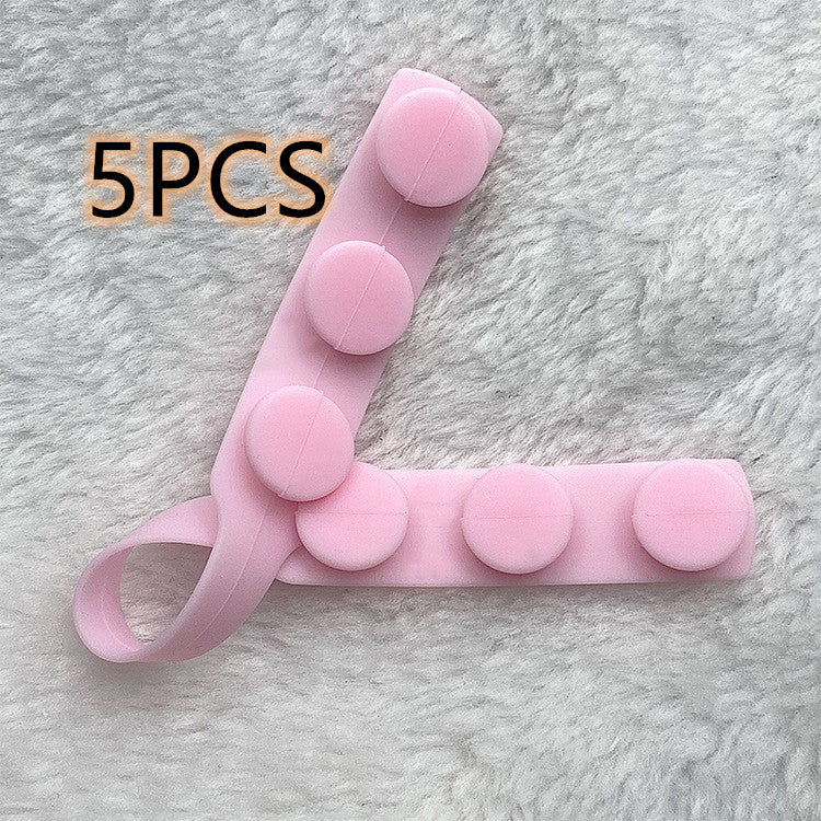 Silicone elastic cord extension strap