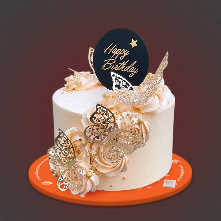 Butterfly Theme Cake