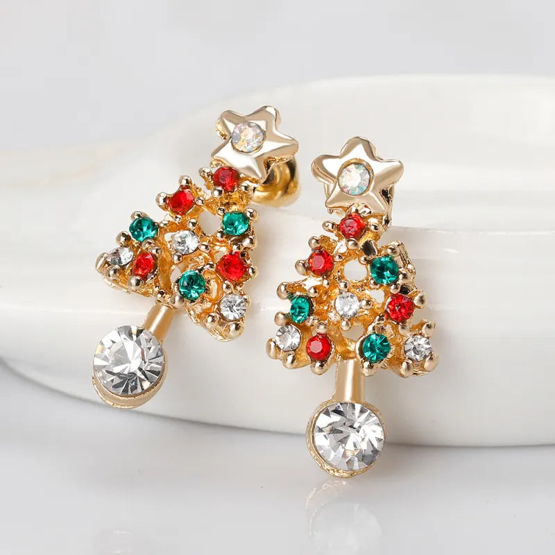 Christmas earrings jewelry