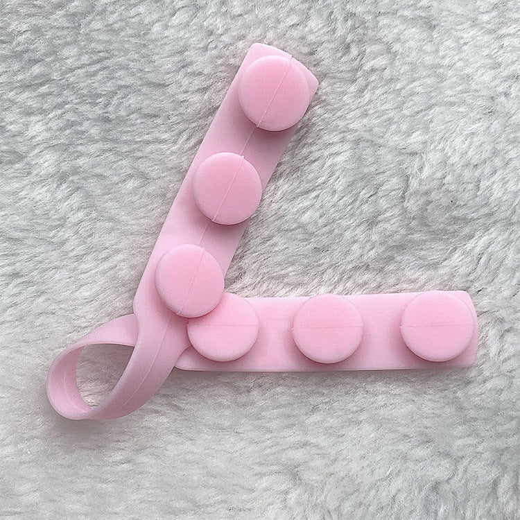 Silicone elastic cord extension strap