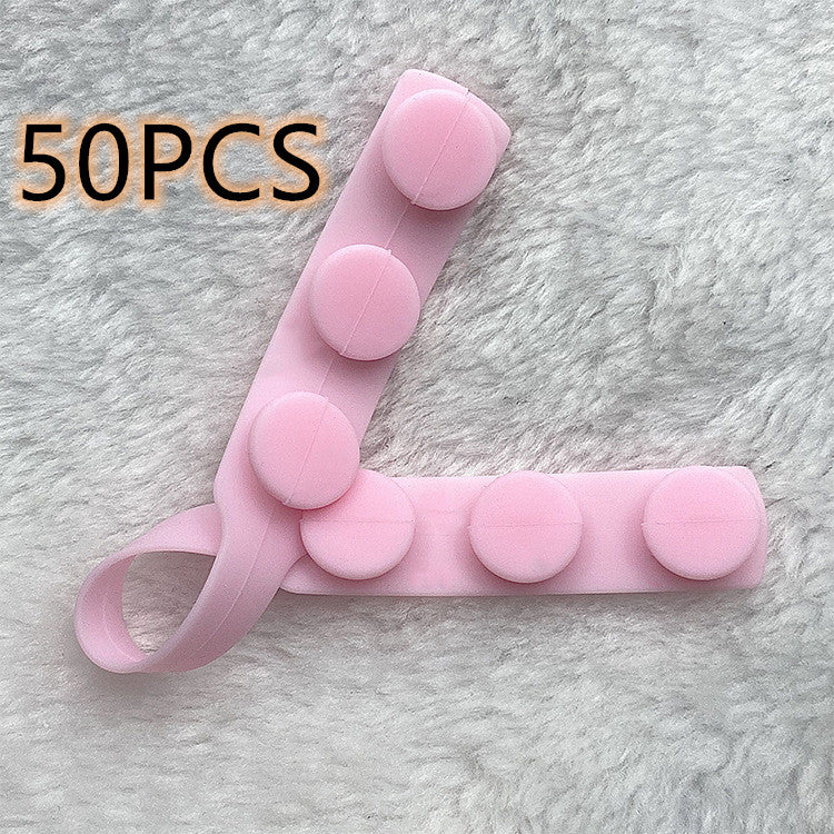 Silicone elastic cord extension strap