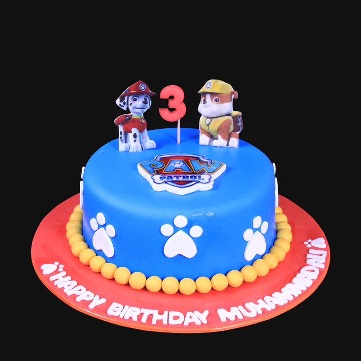 Paw Patrol Theme Cake