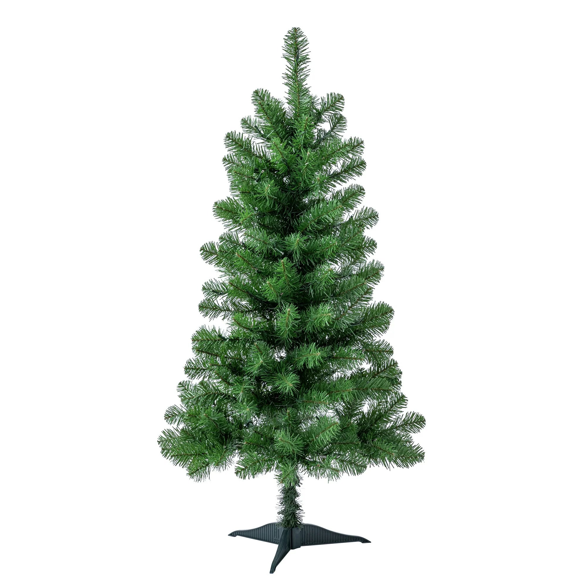 4 ft Pre-Lit Indiana Spruce Artificial Christmas Tree with Color-Changing LED Lights, by Holiday Time