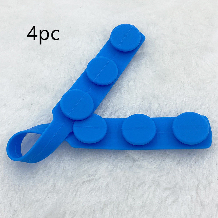 Silicone elastic cord extension strap