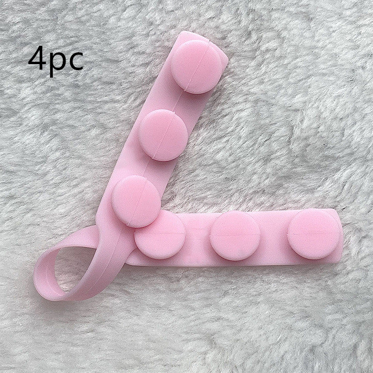 Silicone elastic cord extension strap