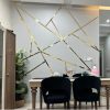 Acrylic Mirror Wall Stickers 1×15 Inch Strip Size