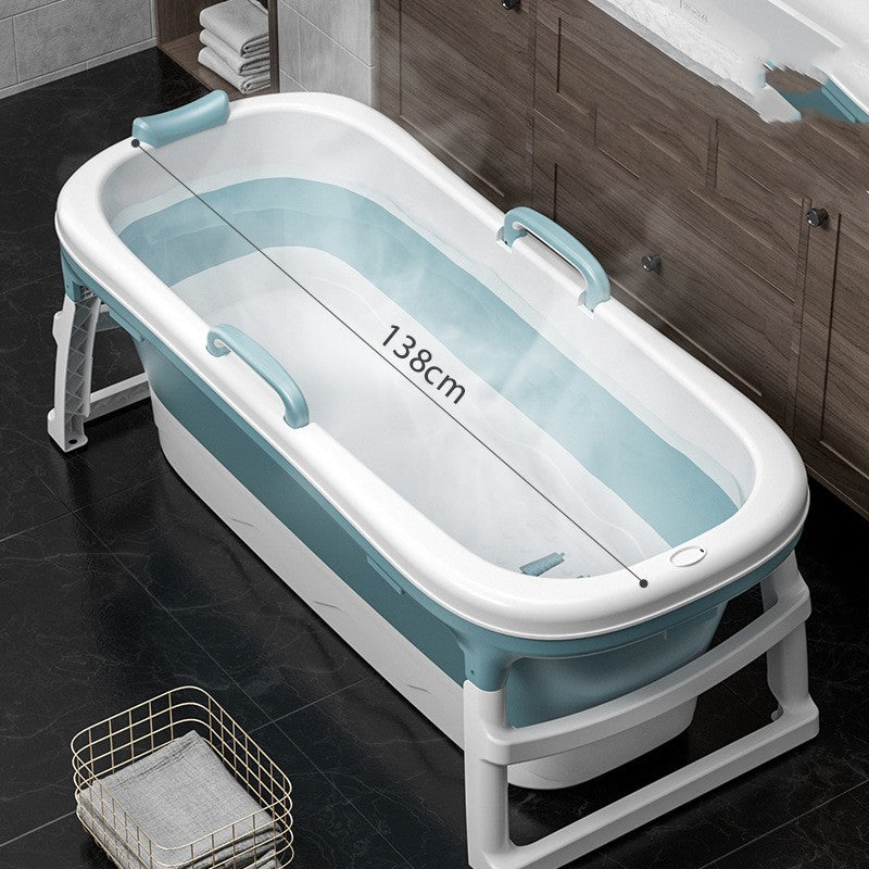 Folding Bath Tub Bath Household Bath Thickened Plastic